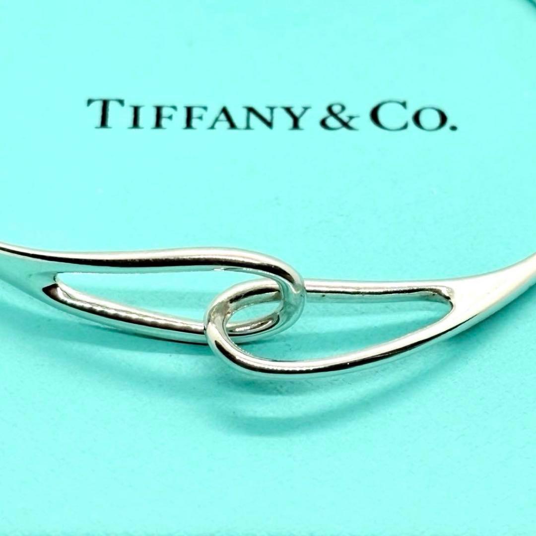 ❤️Tiffanyティファニー シルバー ダブル ループ バングル SV925