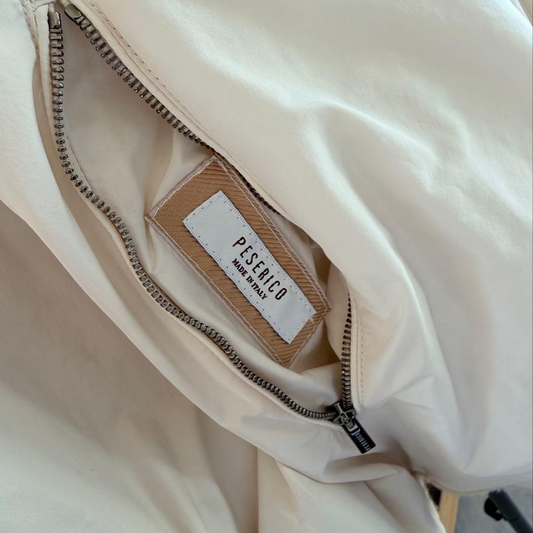 PESERICO（ペセリコ）リバーシブルウールポンチョコート