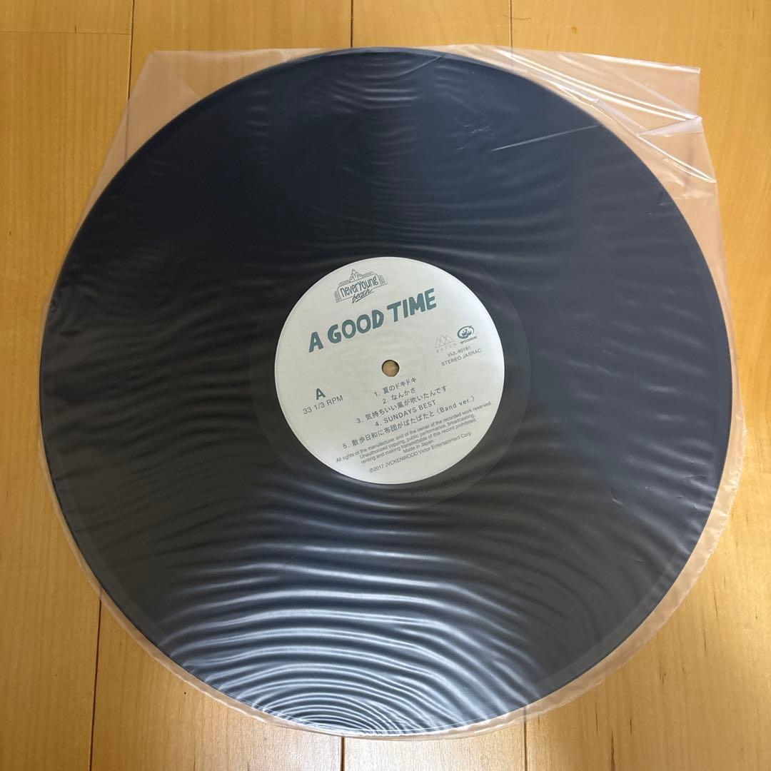 never young beach アナログ盤 2枚セット