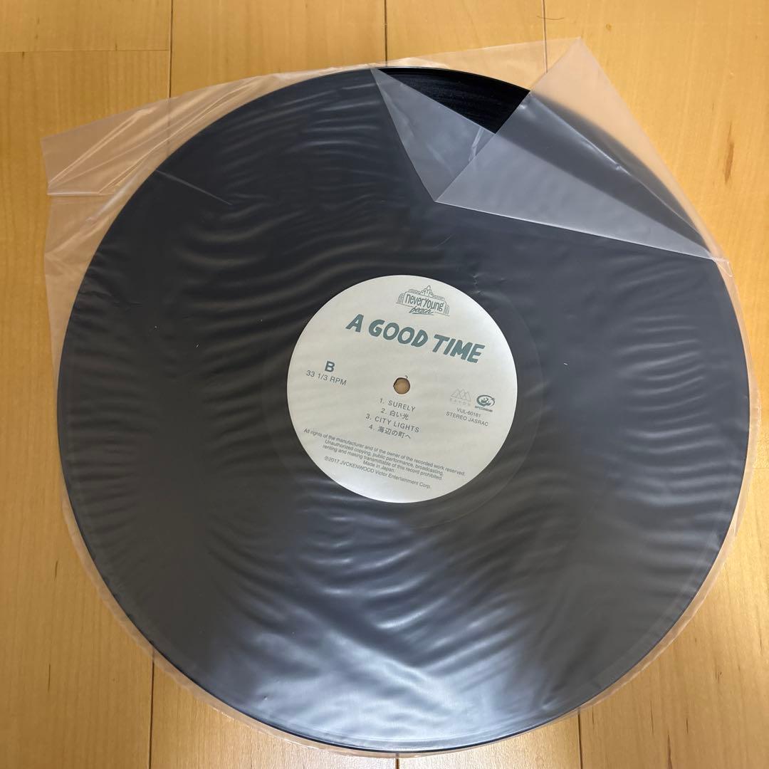 never young beach アナログ盤 2枚セット