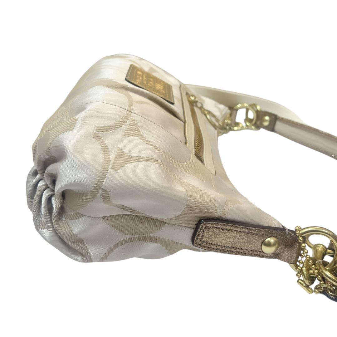 【極美品】COACH ポピー ショルダーバッグ ワンショルダー シグネチャー