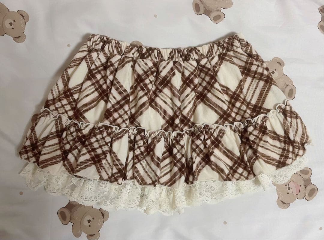 LIZ LISA リズリサ チェック柄 スカパン 希少