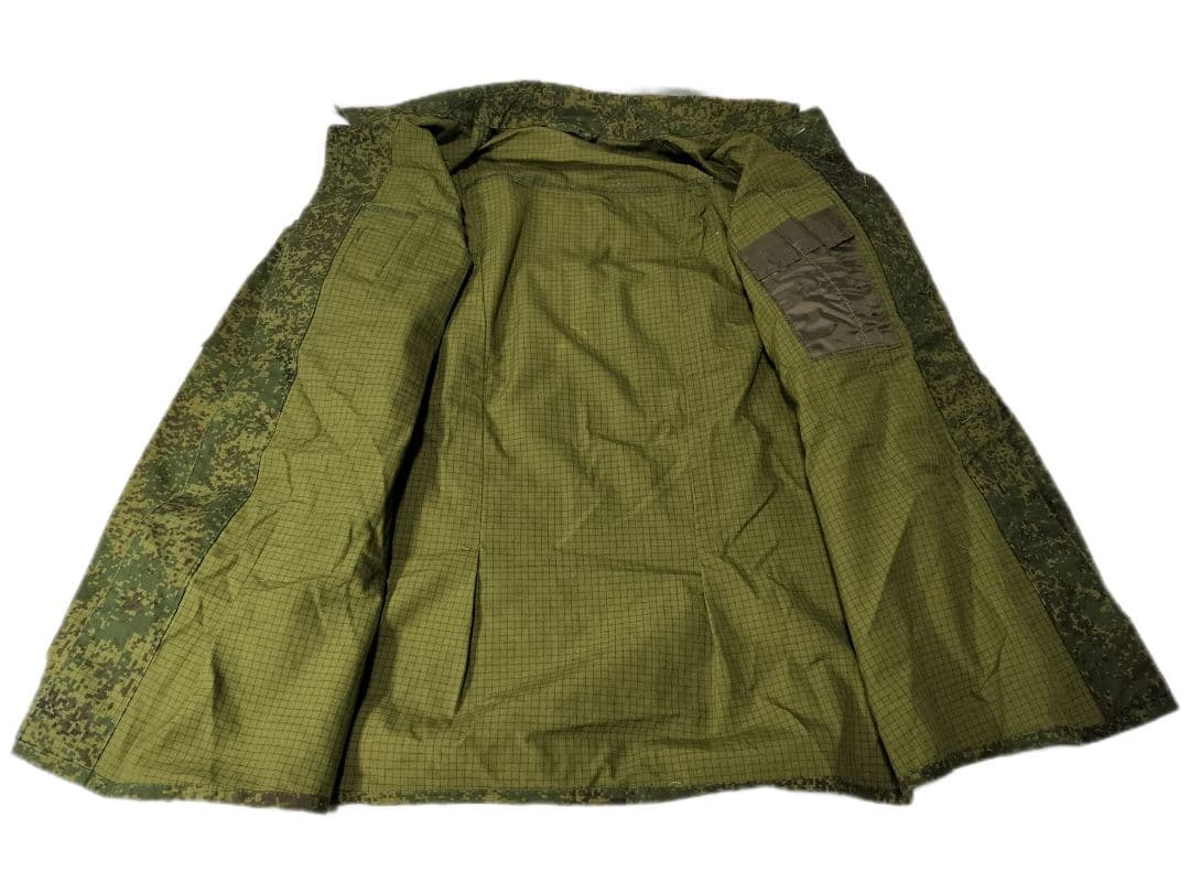 ロシア軍 実物 BTK製 デジタルフローラ 戦闘服 迷彩服 中期ロット
