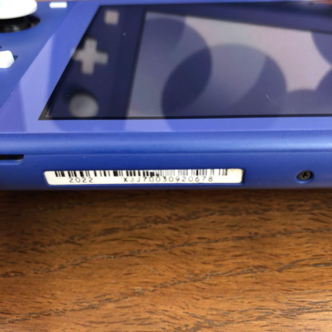 Nintendo Switch Lite 本体　ブルー　任天堂　ニンテンドー