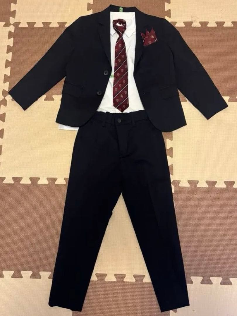 【コムサ・フィユ】スーツ５点セット（ネイビー）【フォーマル】