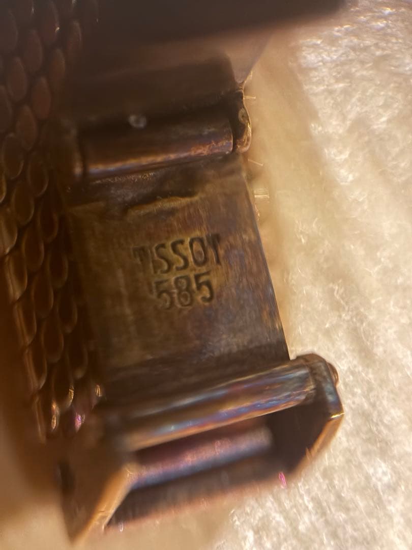 TISSOT STYLIST 14金無垢