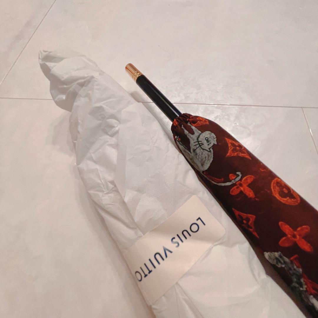 新品♡激レア‼︎ルイヴィトン キャットグラム 傘 パラプリュイ♡