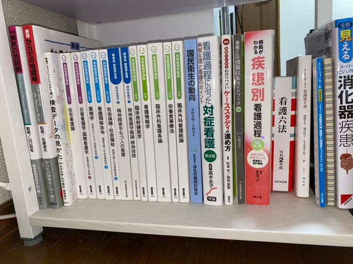 教科書　医学書院　他参考書