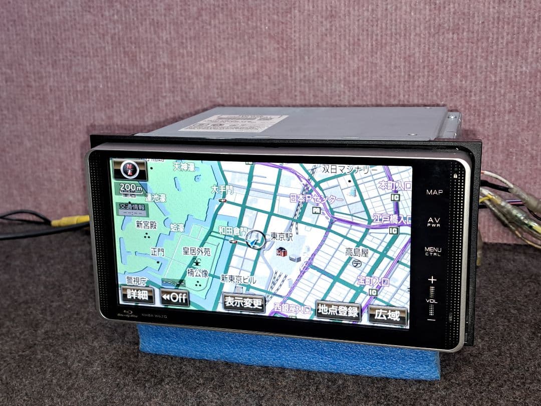 Blu-ray対応★トヨタ純正 NHBA-W62G BT・地デジTV ★動作品
