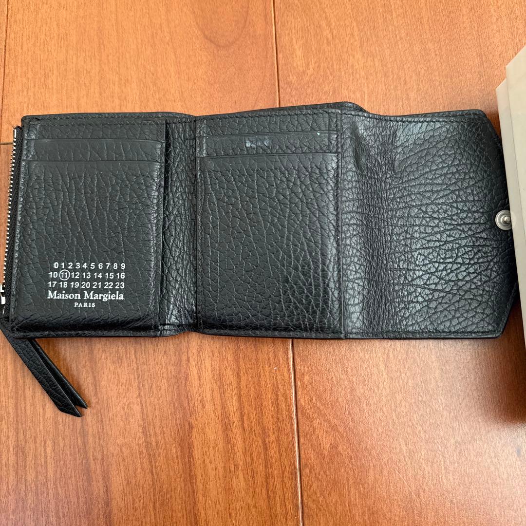 さ*む様 Maison Margiela ブラック 三つ折り財布