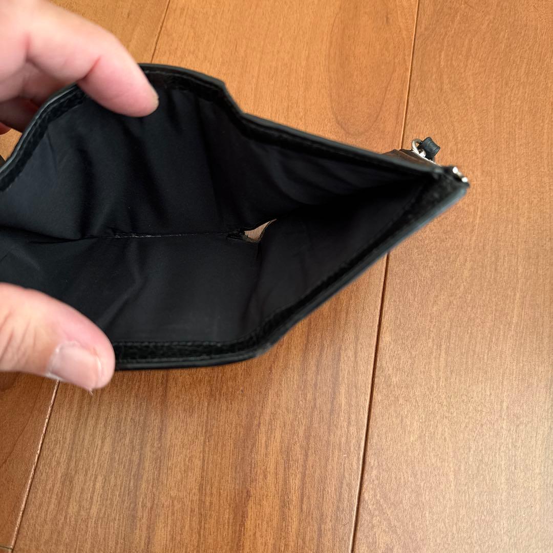 さ*む様 Maison Margiela ブラック 三つ折り財布