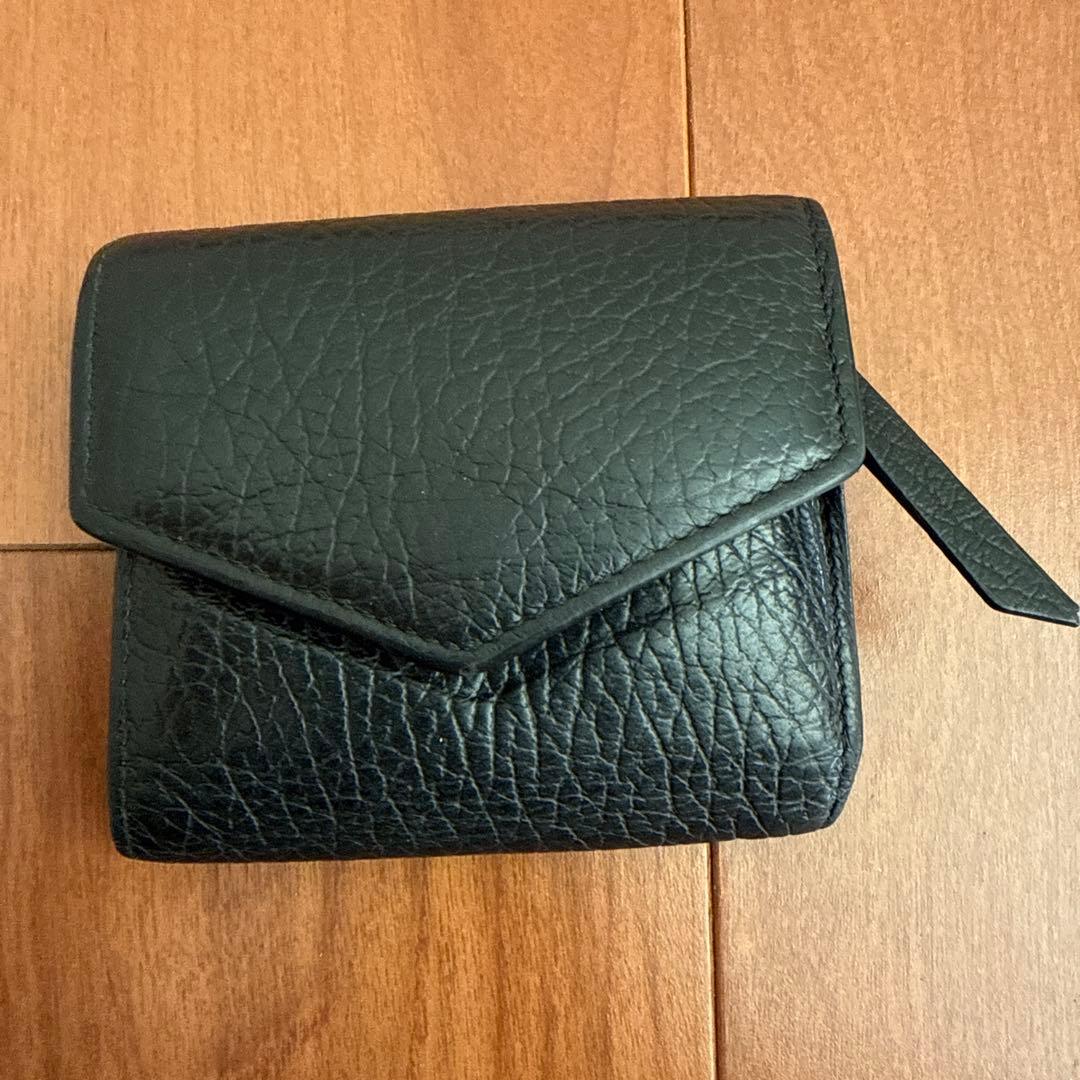 さ*む様 Maison Margiela ブラック 三つ折り財布