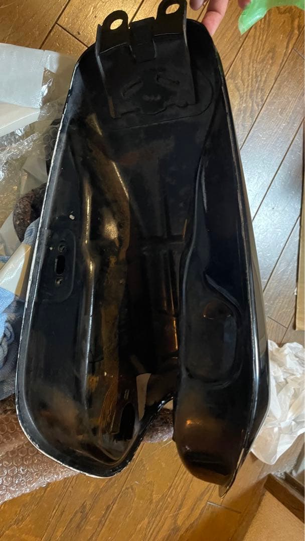 グラストラッカー　ビックボーイ バイクタンク 黒