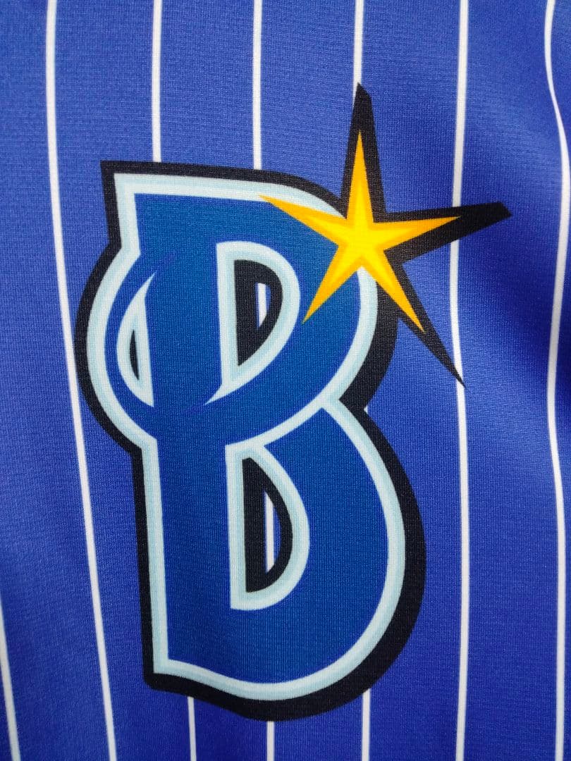 デサント 横浜ベイスターズ 2018 ストライプフーディー Lサイズ