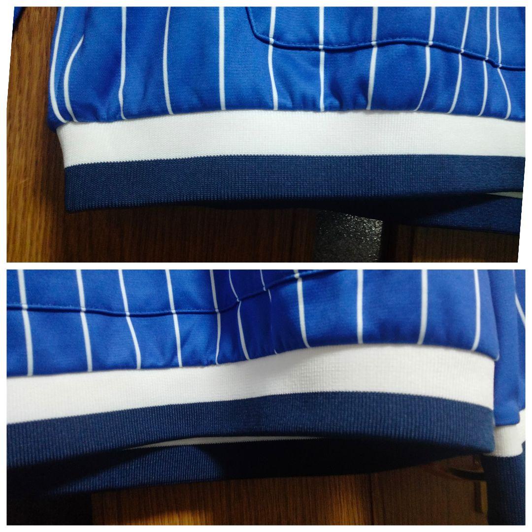 デサント 横浜ベイスターズ 2018 ストライプフーディー Lサイズ