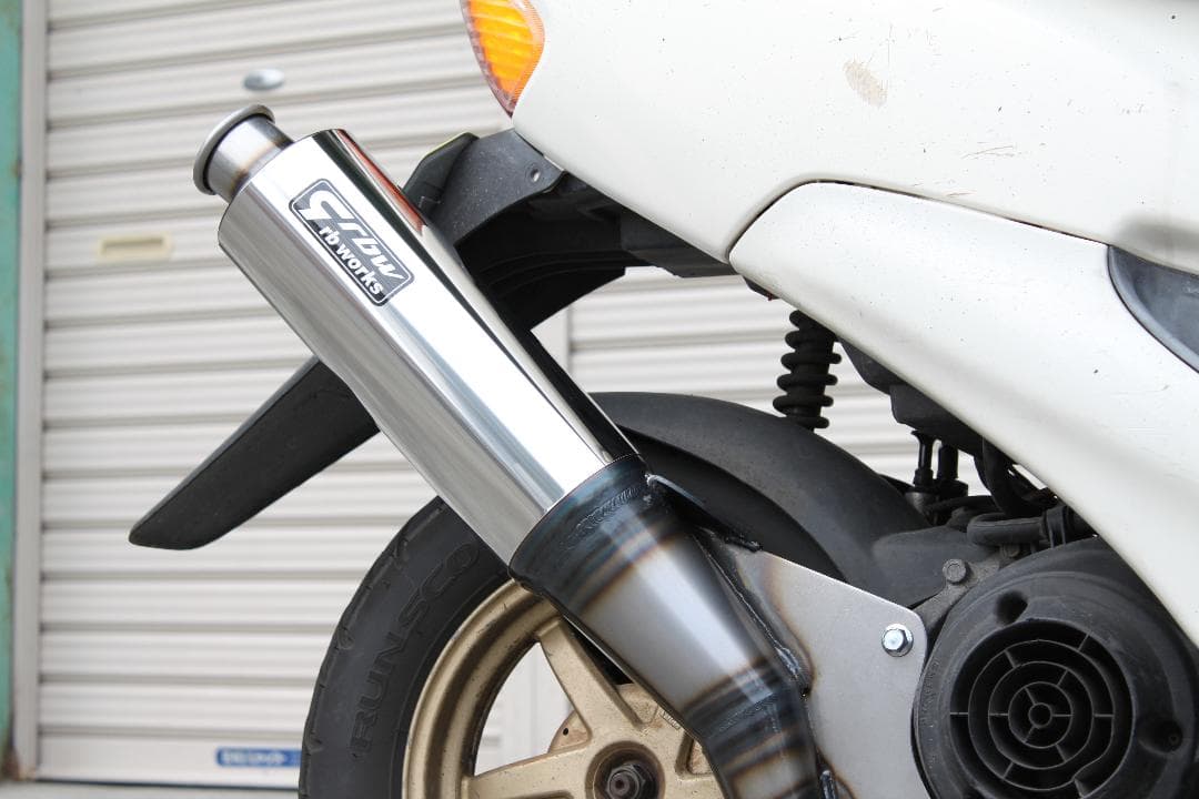 新品☆ライブディオ　用☆スポーツマフラー curl☆DioSR　ZX　チャンバー