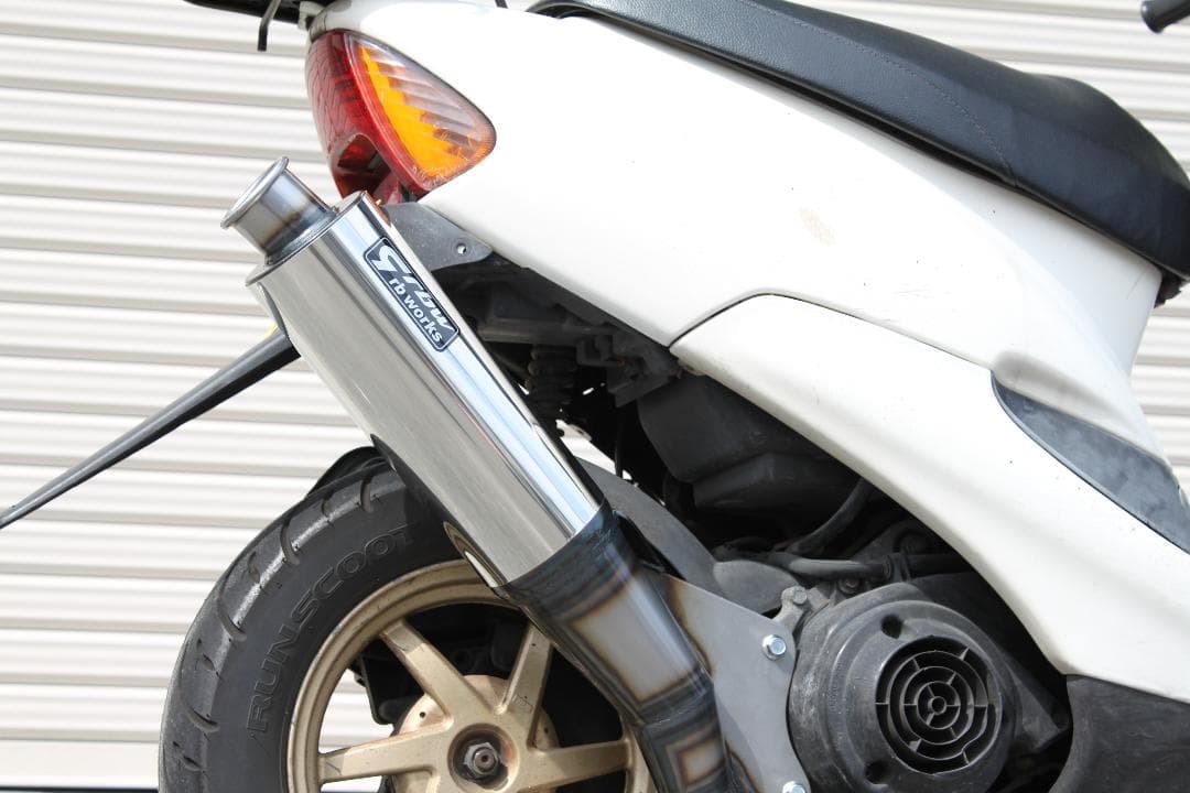 新品☆ライブディオ　用☆スポーツマフラー curl☆DioSR　ZX　チャンバー