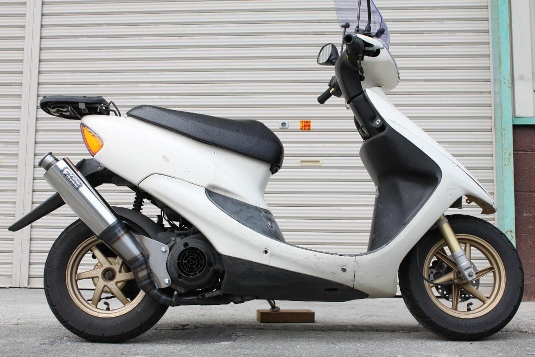 新品☆ライブディオ　用☆スポーツマフラー curl☆DioSR　ZX　チャンバー