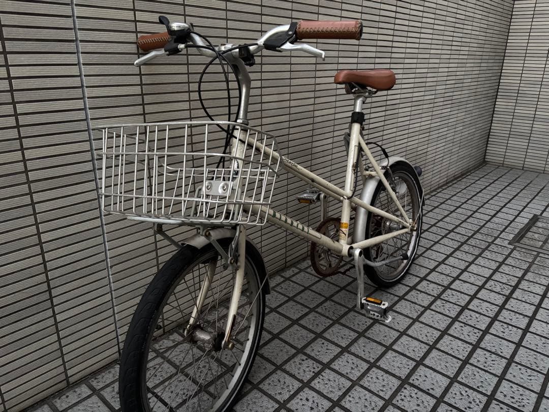 Bianchi Merlo ミニベロ 前カゴ付き