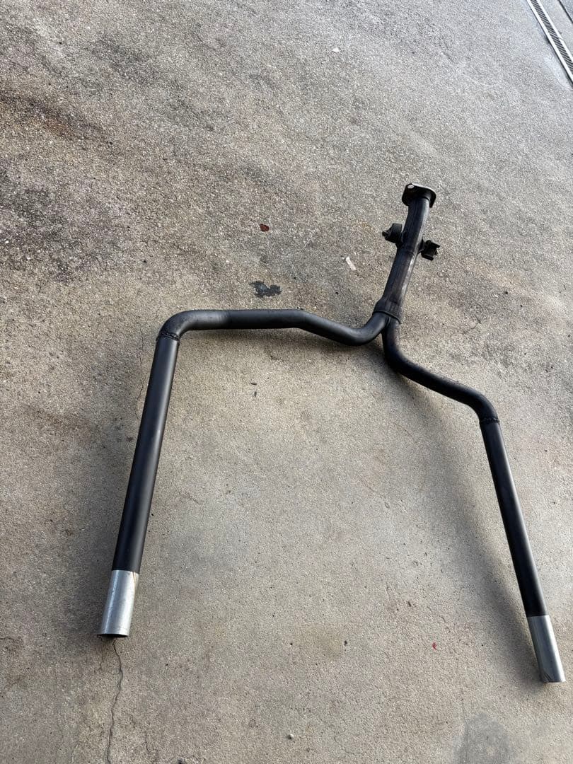 クラウン　マークx リアピースマフラー