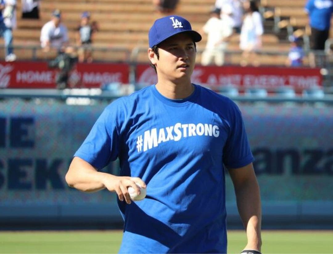 海外M：MAX STRONG マックスストロング Tシャツ フリーマン、大谷翔平