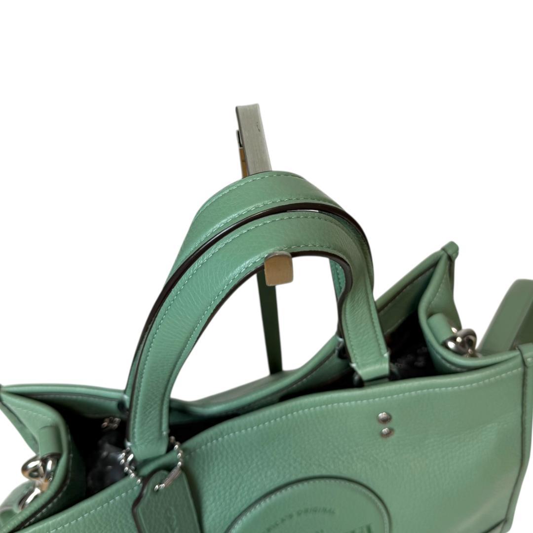 COACH コーチ トートバッグ デンプシー C2004 ウィズパッチ グリーン