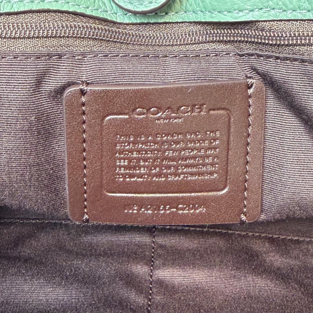 COACH コーチ トートバッグ デンプシー C2004 ウィズパッチ グリーン