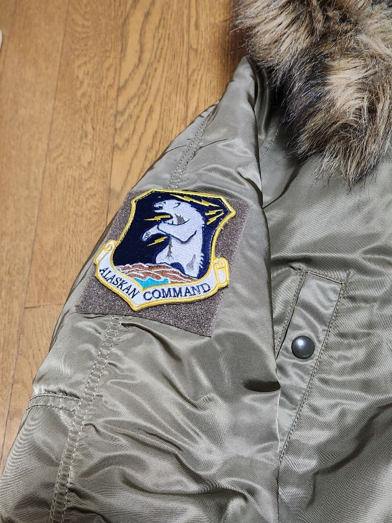 ALPHA INDUSTRIES　 ミリタリージャケット　N-3B