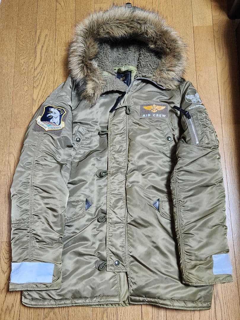 ALPHA INDUSTRIES　 ミリタリージャケット　N-3B