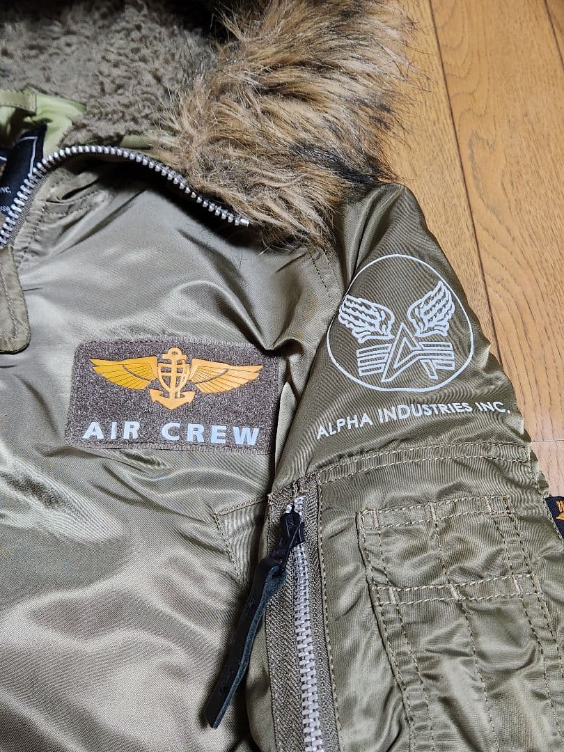 ALPHA INDUSTRIES　 ミリタリージャケット　N-3B