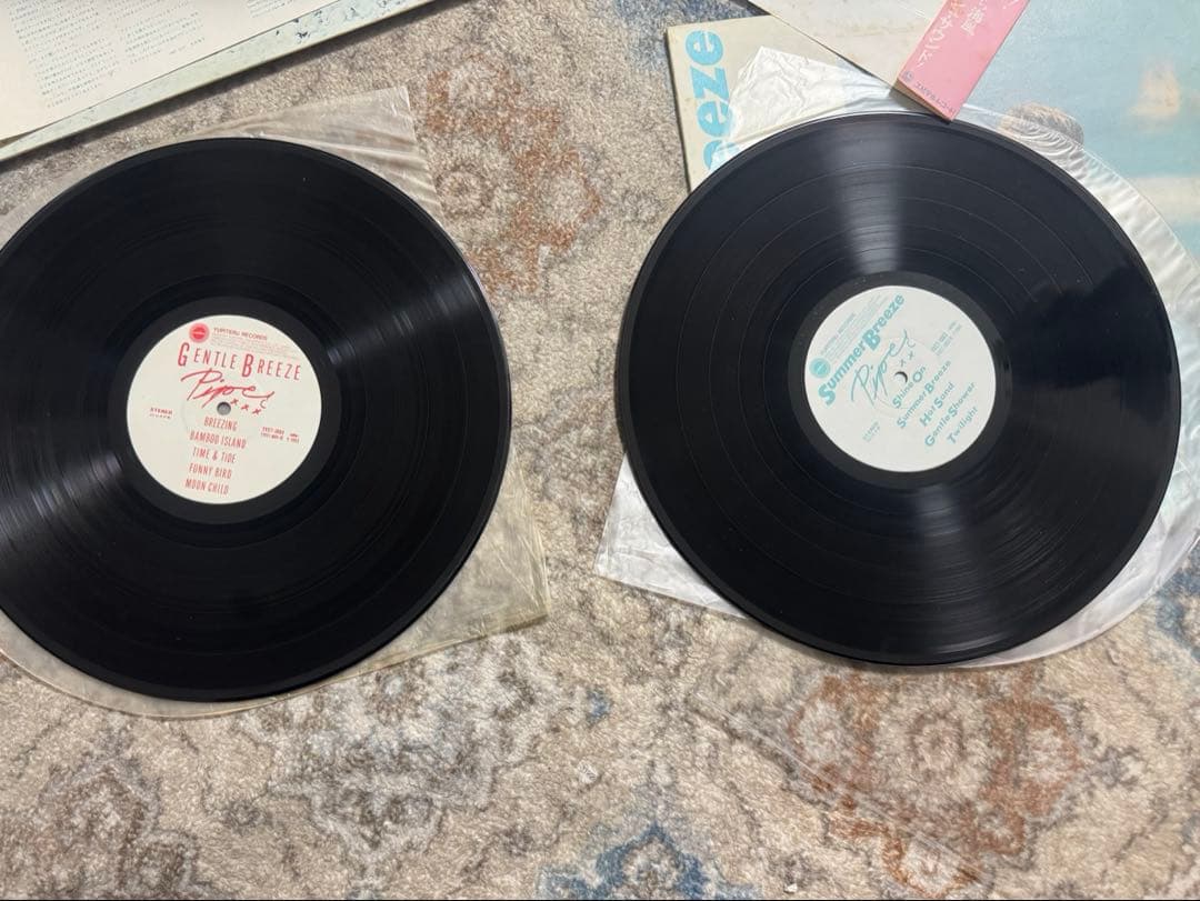 盤綺麗　PIPER オリジナル盤　2枚まとめ売り　citypop名盤