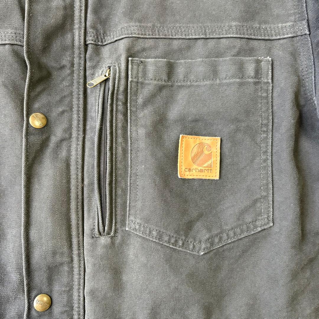 CARHARTT カーハート ランチャーコート ダックジャケット ブラック L