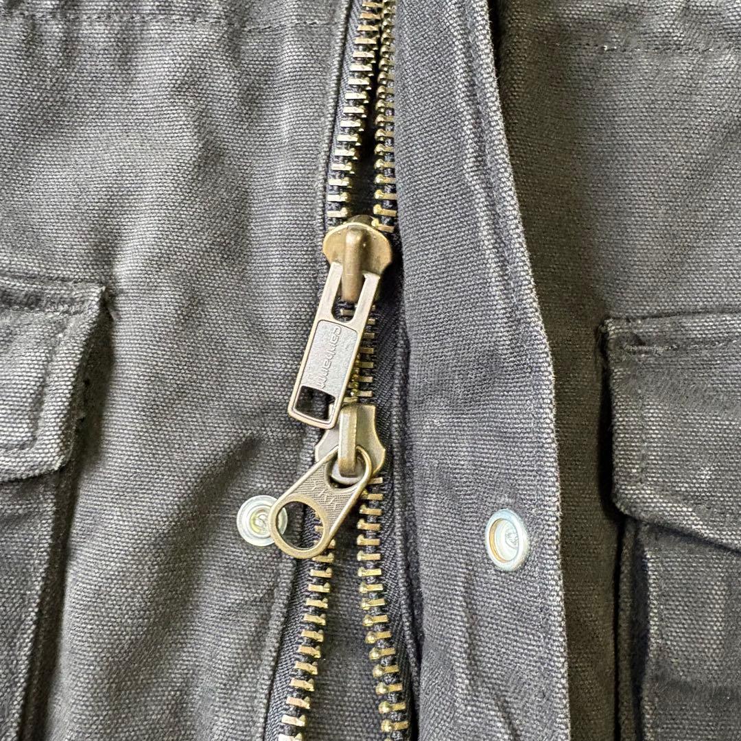 CARHARTT カーハート ランチャーコート ダックジャケット ブラック L