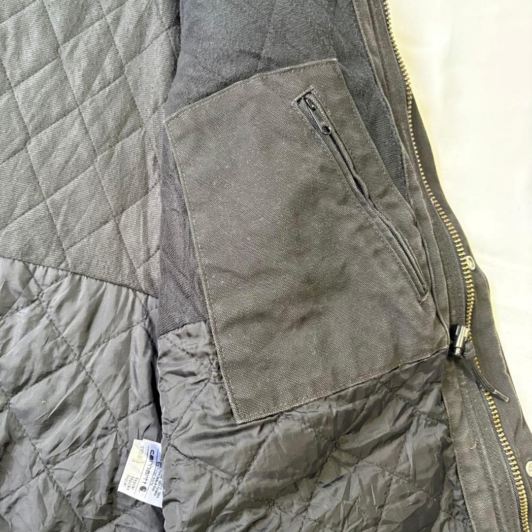 CARHARTT カーハート ランチャーコート ダックジャケット ブラック L