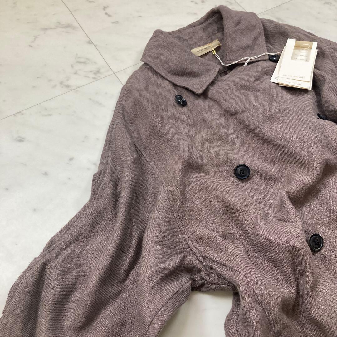 未使用 スズキタカユキ オーバーコート over-coat Ⅰ トープ0