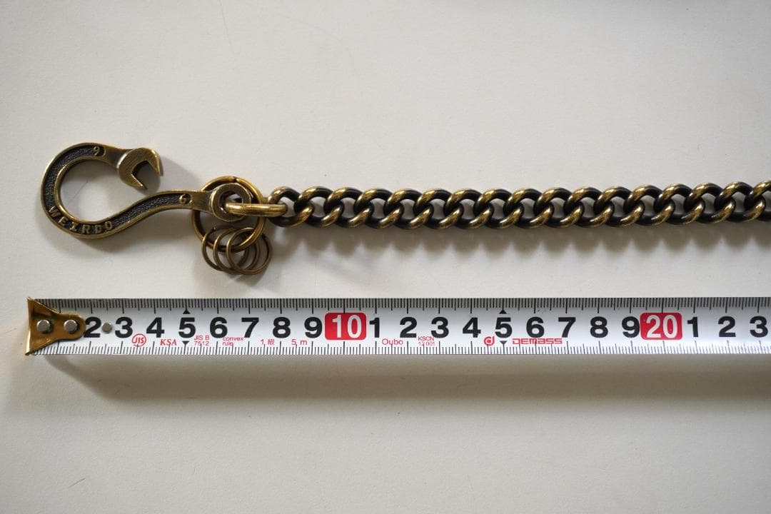 ◆WEIRDO◆ウィアード　　　ウォレットチェーン　　brass