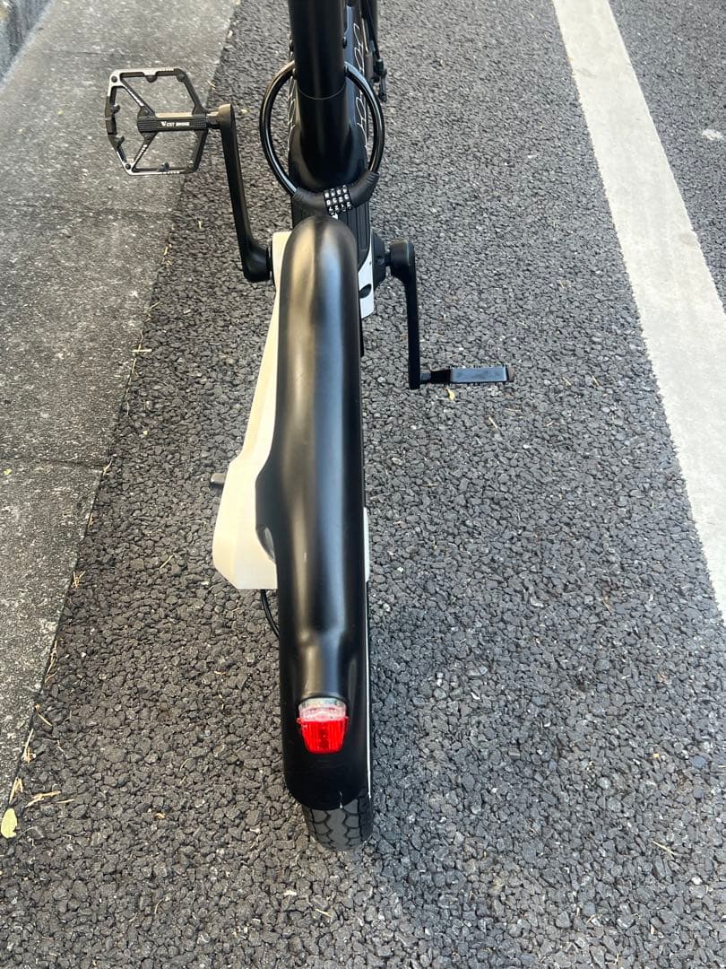 走行167キロ美品HONBIKE 電動アシスト自転車 前カゴ付