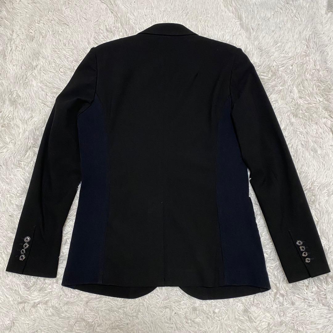 【極美品】1piu1uguale3テーラードジャケット ペイズリー　側面ゴム