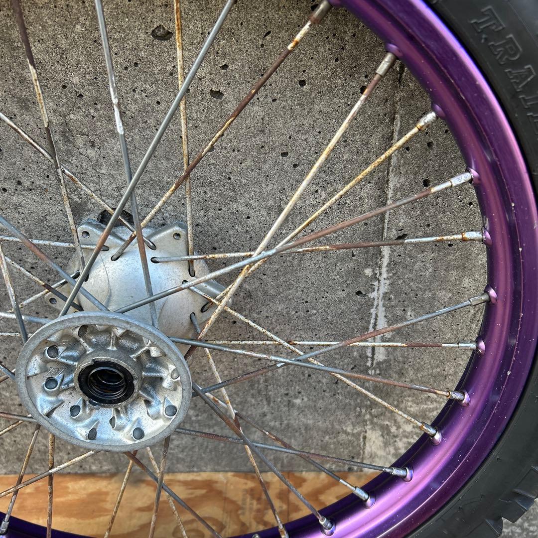 d*i様 TT250R フロントホイール