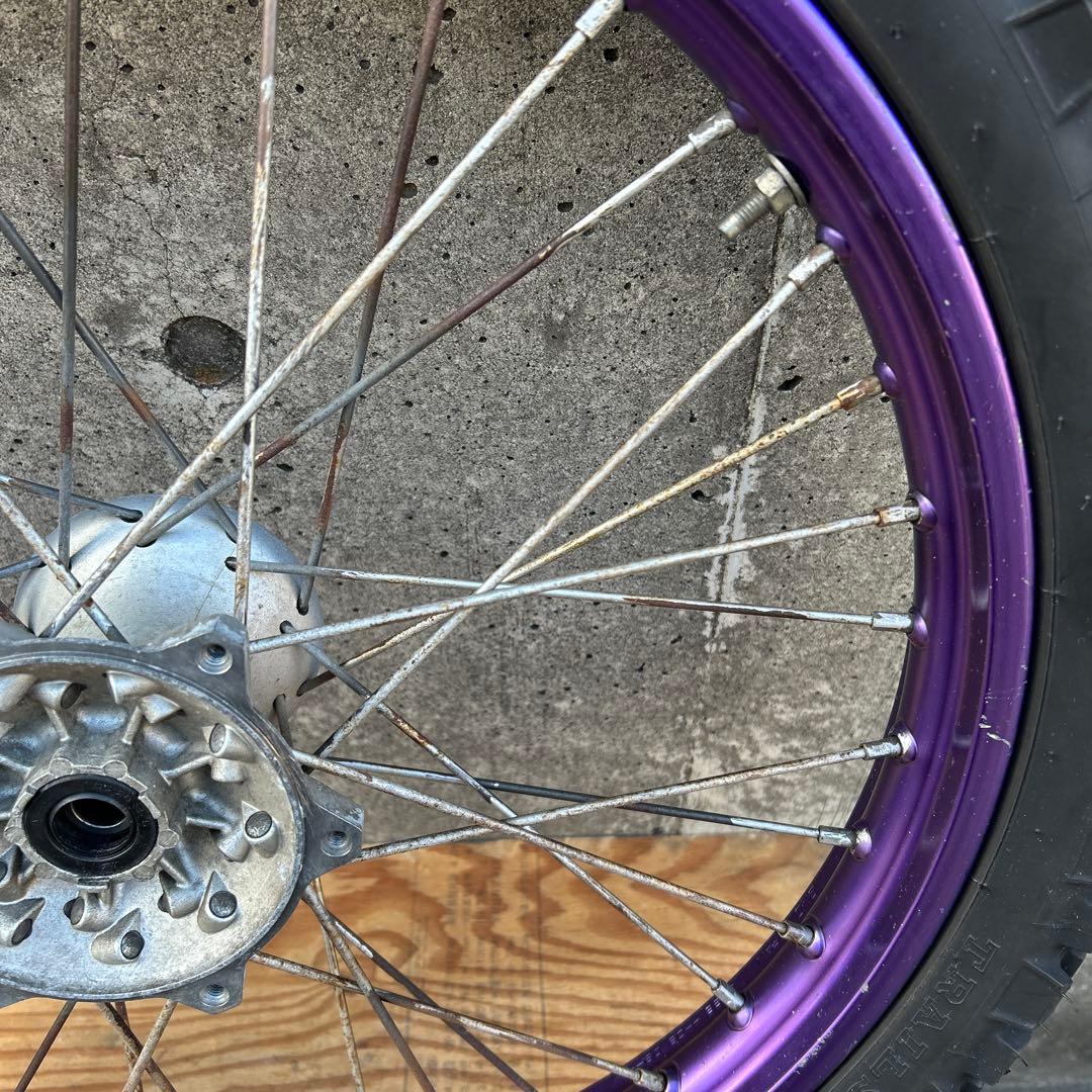 d*i様 TT250R フロントホイール