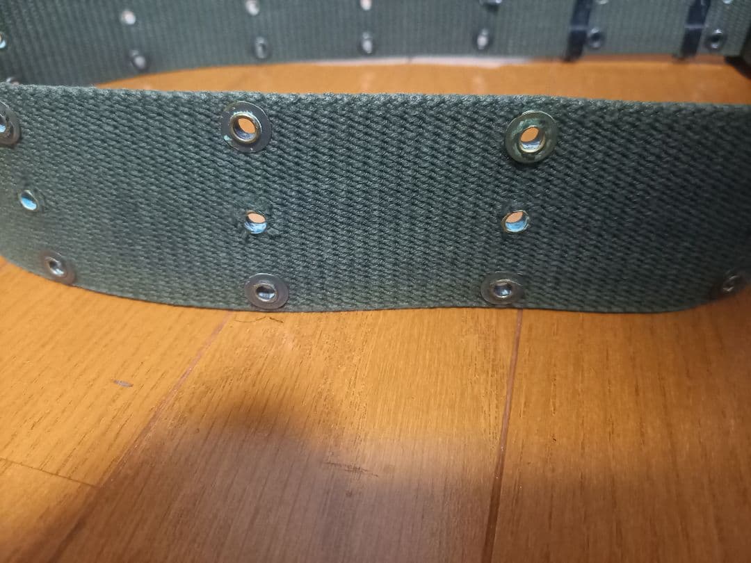 米軍ベトナム戦争M1956　デイビスバックル付きコットンピストルベルト官給品