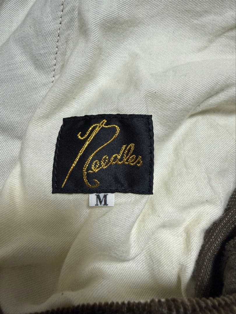Needles H.Dヒザデルパンツ　コーデュロイ