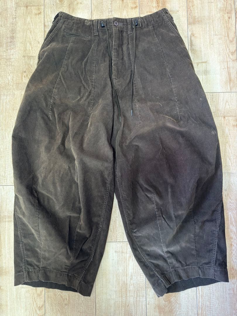 Needles H.Dヒザデルパンツ　コーデュロイ