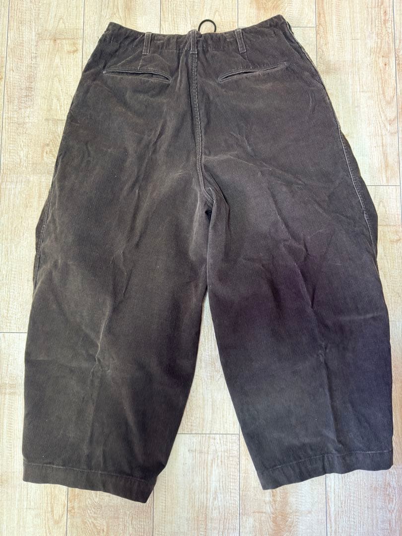 Needles H.Dヒザデルパンツ　コーデュロイ