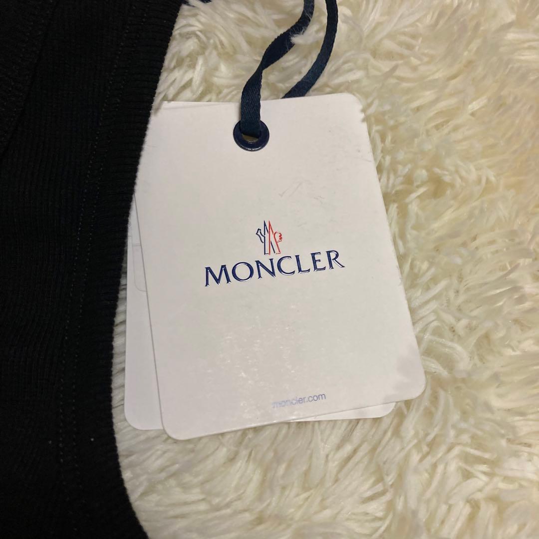 未使用　モンクレール　Top Embroidered Logo Canotta