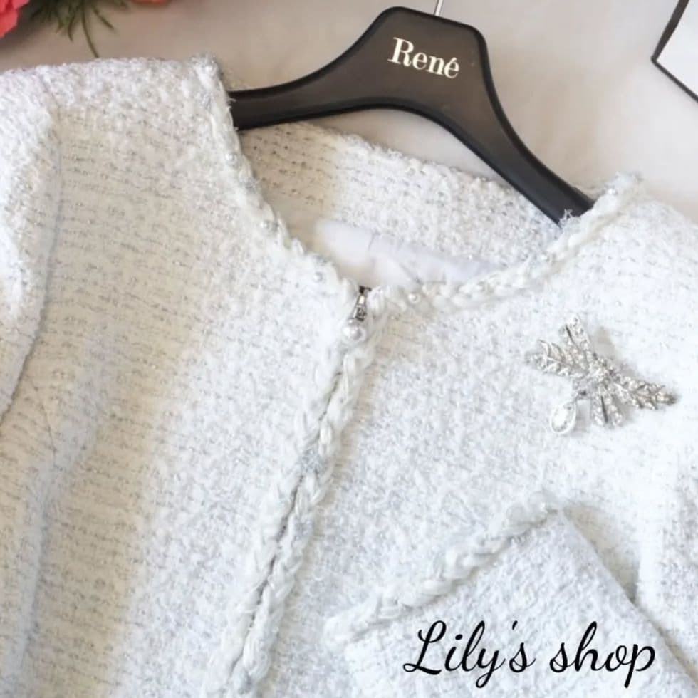 極美品♡ルネ♡ツイードジャケット