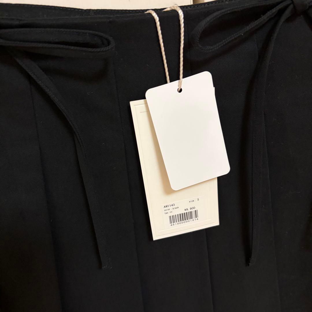 Jessica pleats mini skirt｜black｜Sサイズ