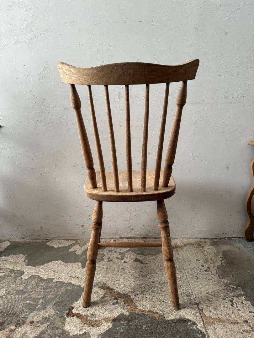 ビンテージ　ダイニングチェア　カフェチェア　剥離加工　no5