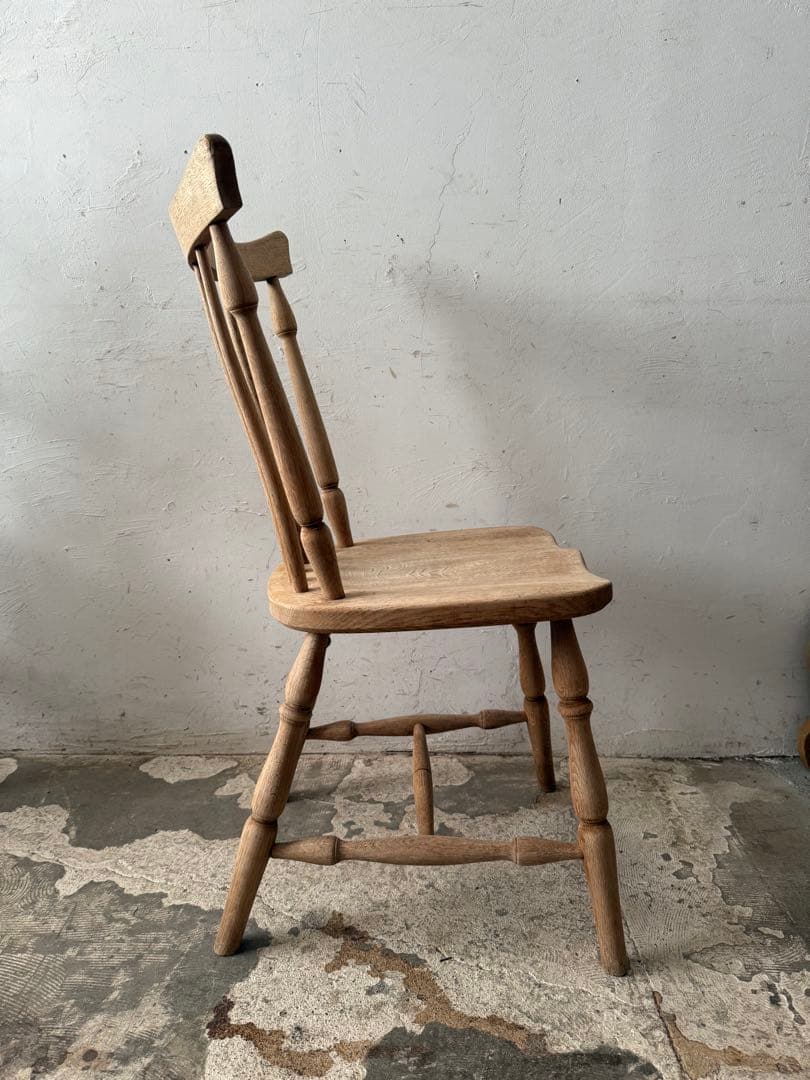 ビンテージ　ダイニングチェア　カフェチェア　剥離加工　no5
