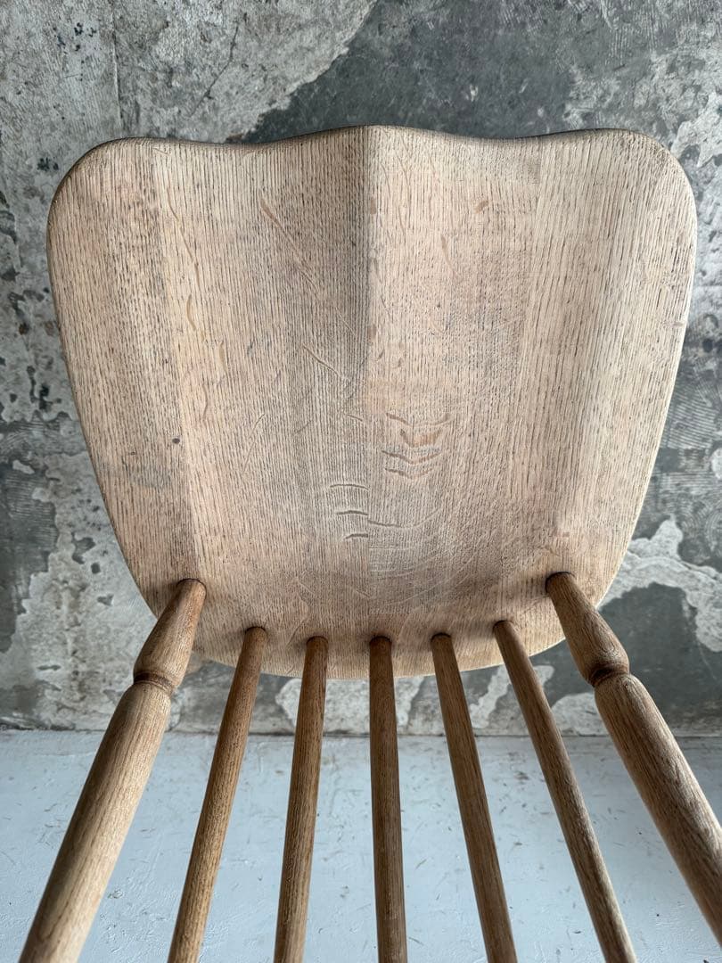 ビンテージ　ダイニングチェア　カフェチェア　剥離加工　no5